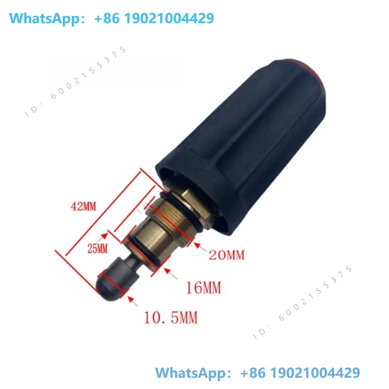 Ultra high pressure cleaning machine Car washing machine Pump head pressure regulating valve Pressure relief valve