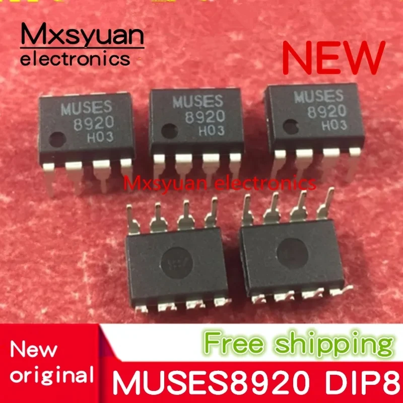 2pcs~10pcs 100% New original MUSES 8920 MUSES8920 MUSES8920D DIP8 audio FET input op-amp Free freight