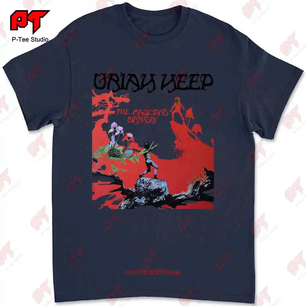 Uriah Heep The Magicians Birthday T-shirt CXQZ