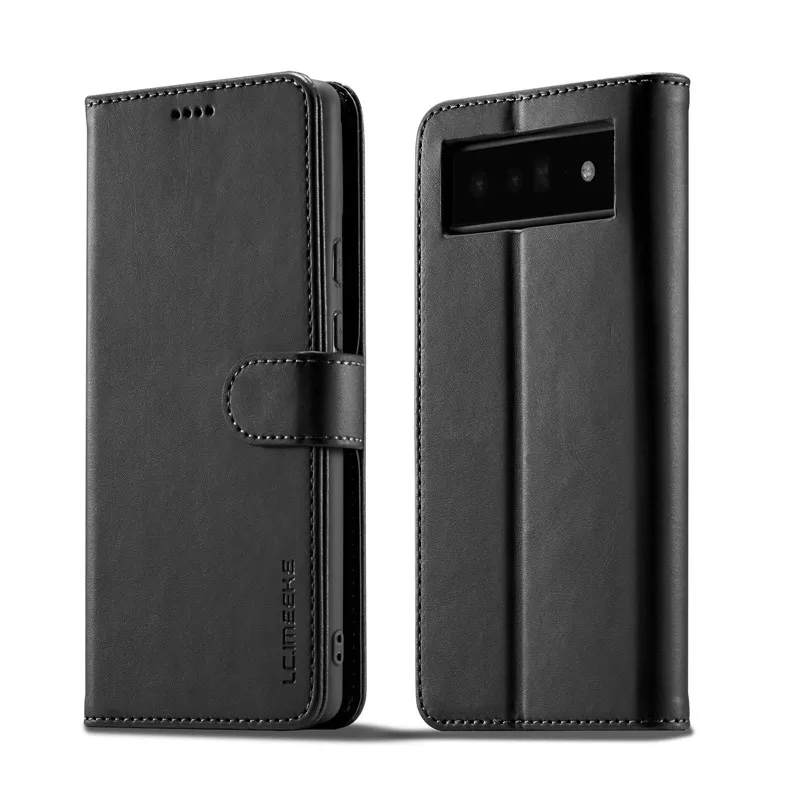 

For Pixel 6 Pro Case Flip Magnetic Phone Case On Google Pixel 6 Pro Case Leather Vintage Wallet Case For Pixel 6Pro Cover Hoesje