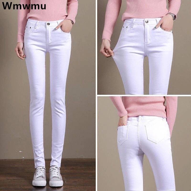 Wiosenne damskie Oversize 34 białe ołówkowe spodnie na co dzień bawełniane legginsy spodnie biurowe Slim Pantalones eleganckie spodnie dresowe