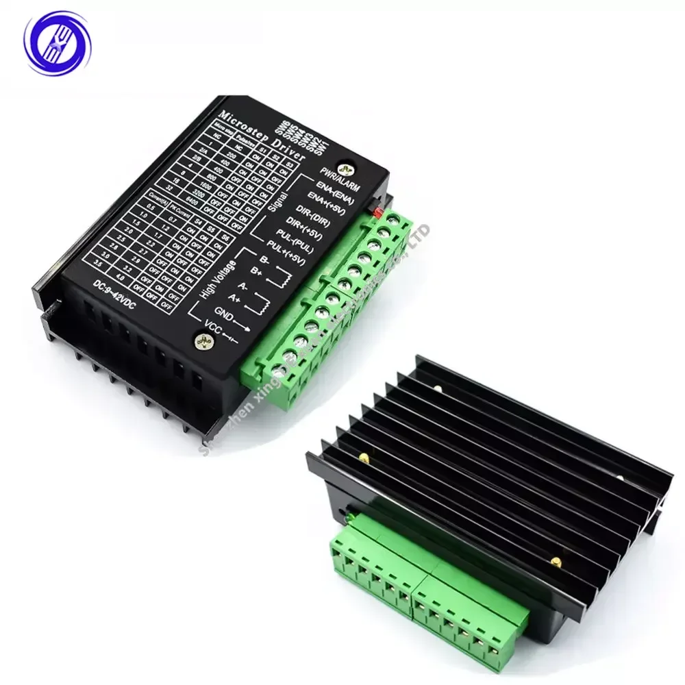 TB6600 stepper motor driver Nema 23 Nema 34 42/57/86 Nema17 32 segments 4.0A 42VDC cnc Engraving machine wood router mini lathe