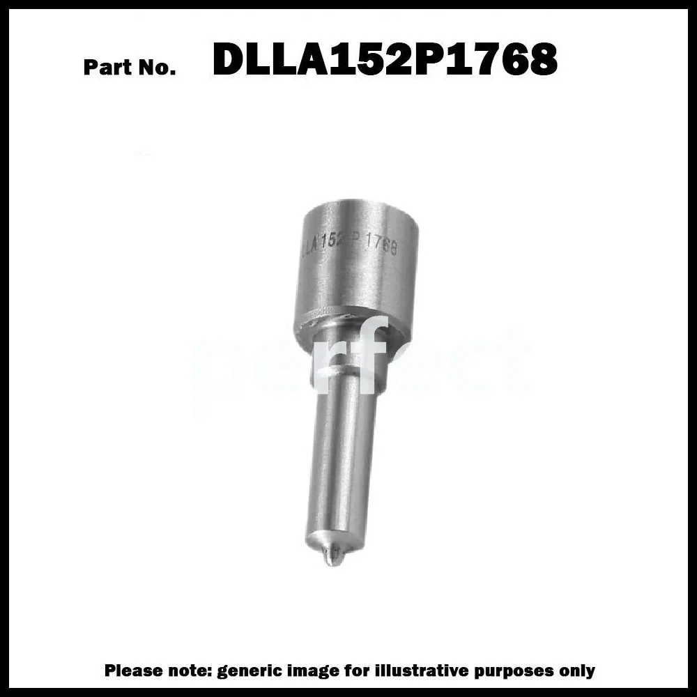 Para Weichai WD10, 6 Piezas de Inyectores de Combustible Common Rail, Boquilla 0433172078 DLLA152P1768