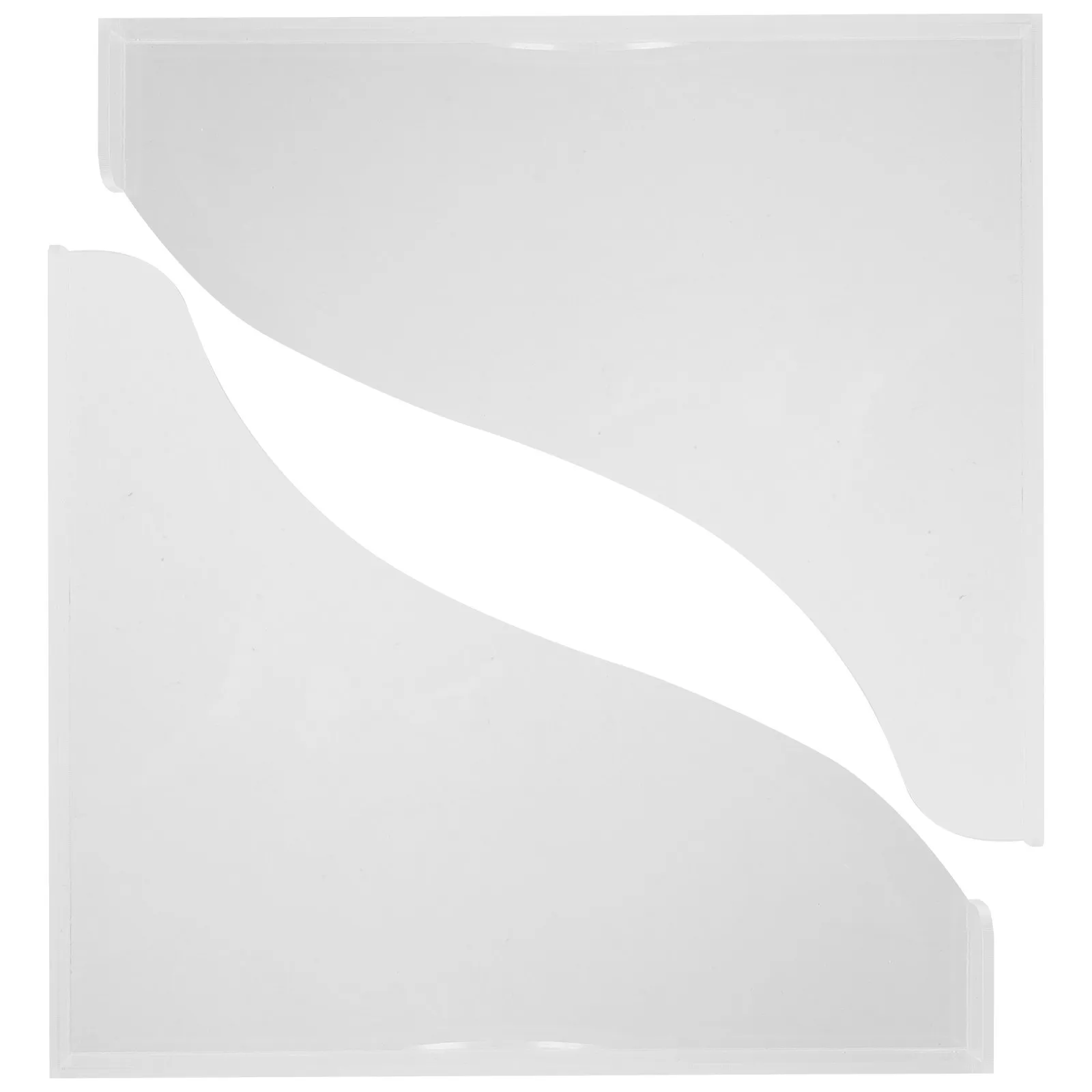 

1Set Clear Acrylic Bathtub Splash Guard Bath Tub Corner Barrier Adhesive Backing Prevents Slipping Keeps Floor Dry