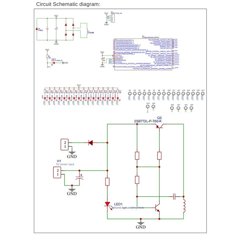 ABLL-جانب واحد عبر الدورية LED عرض LED نقطية عرض لتقوم بها بنفسك عدة قطع غيار اللحام الدوارة