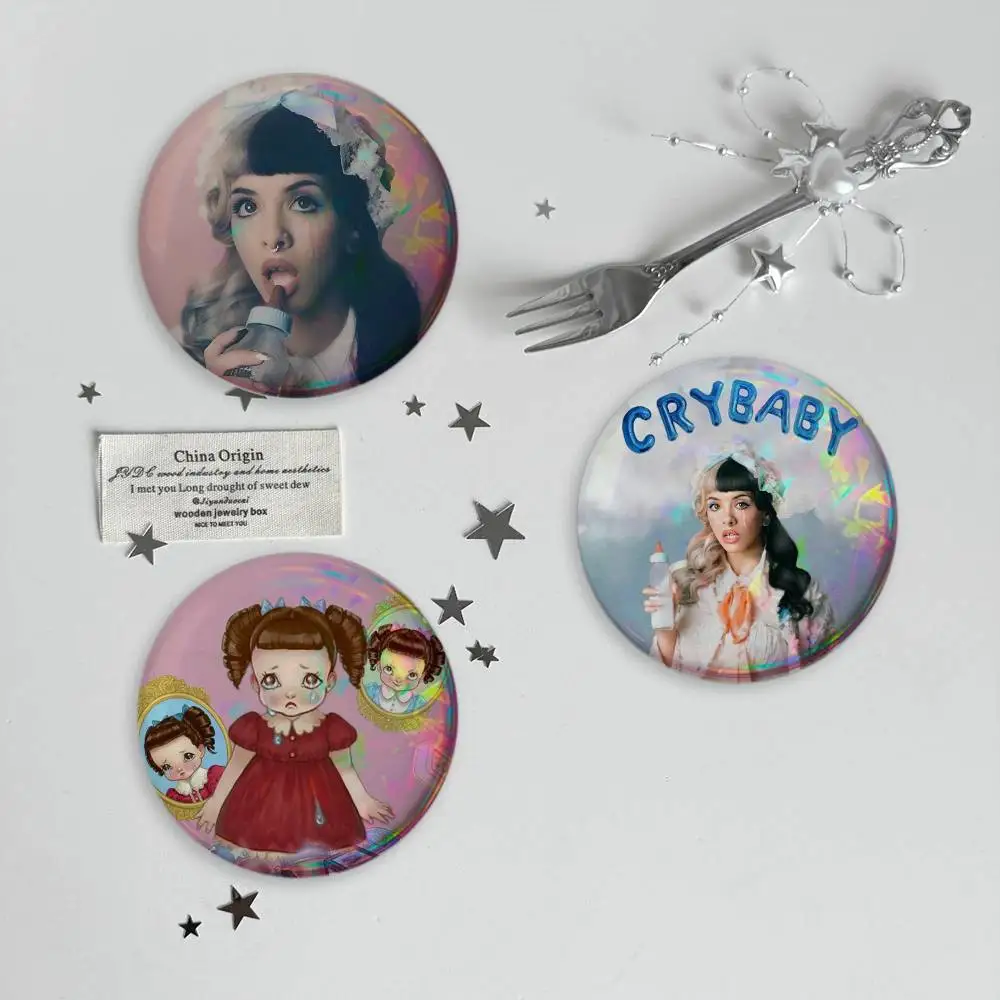 Cry BABY M-Melanie Martinez Brooches Cartoon Badge Pins Backpack Hat Accessories Friend Gift