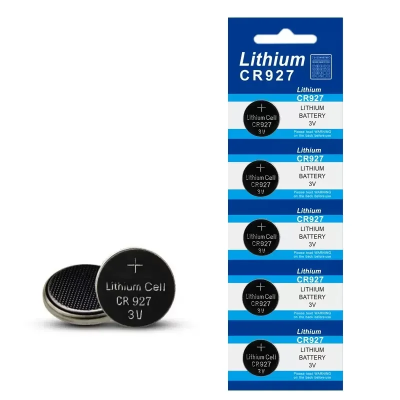 CR927 Lithium Battery 3V CR 927 Button Coin Cells 927 DL927 BR927 LM927 ECR927 BR927-1W 5011L for Watch Remote Toy Calculator