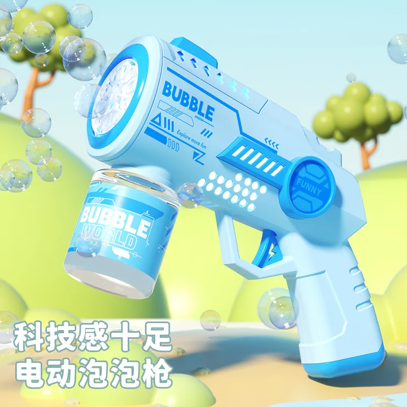 New Netred 20-hole bubble machine fully automatic handheld wedding bubble gun children\'s toy