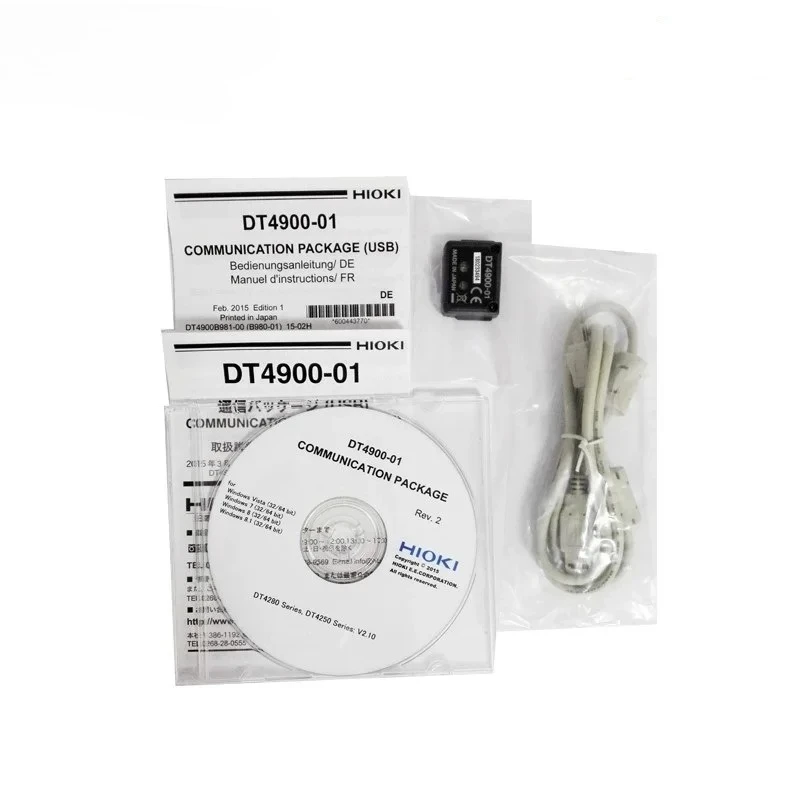تتضمن اتصال USB DT4900-01 كابل بيانات، ويمكن توصيل البرنامج بالكمبيوتر ويمكن استخدامه في الوقت المتعدد