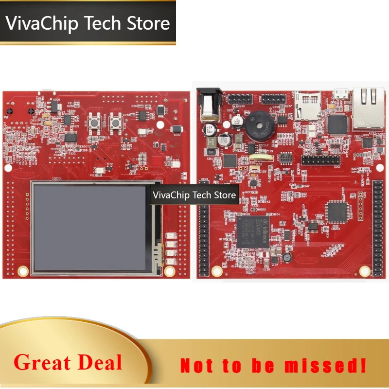 VivaChip TechKITA2GTC3873V3TFTTOBO1 TriCore AURIX TC387 MCU Evaluation Board 3.3V TFT Interface For Automotive Control