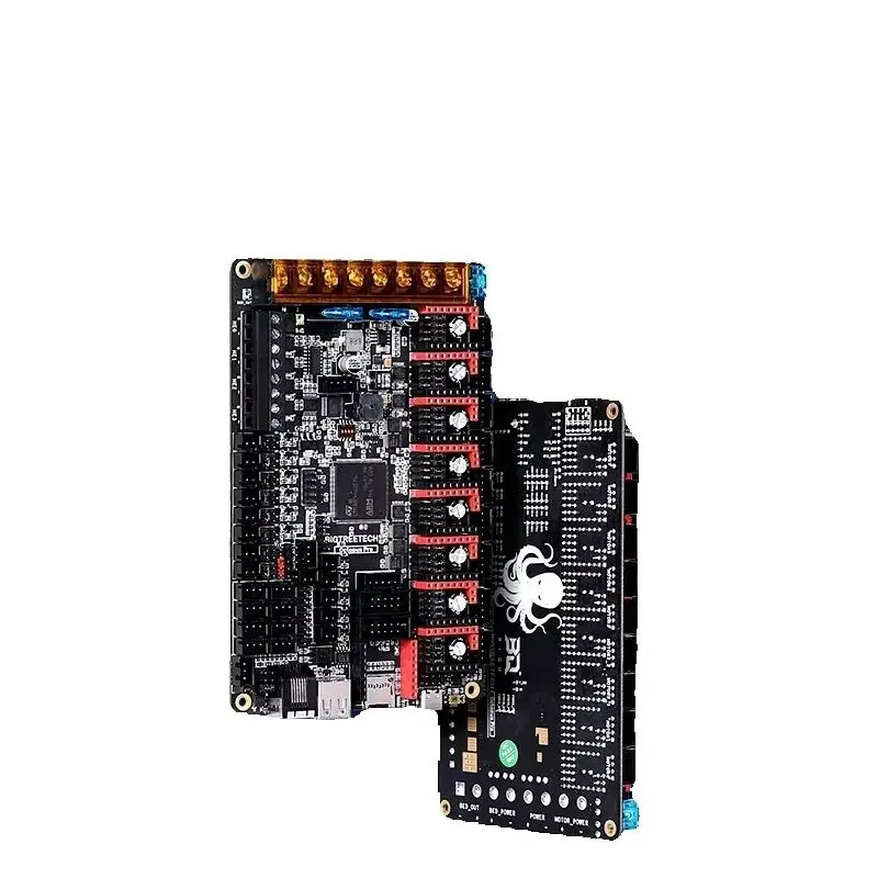 BIGTREETECH Octopus Pro 3D Printer Mainboard Voron 8-axis 60V High Voltage 429 H723 Control Board