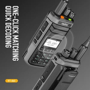 Radtel RT-860 Multi Band Ham Radio HF UHF VHF Pita Ganda dengan USB AM LSB CW CB LW MW SW Penerimaan SSB, 1024 Saluran, Bat 2000mAh 8 mbbr penjualan terbaik - №