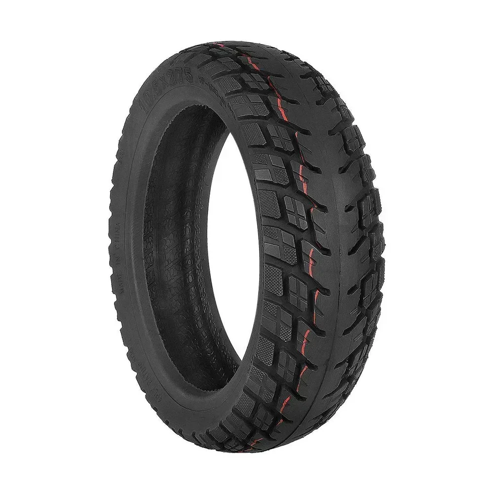 Off-Road Tubeless Gel Tyre For Ninebot P65 P100S Electric Scooter Front Rear Wheel 10inch 10.5x2.75 Off-road Outer Tire