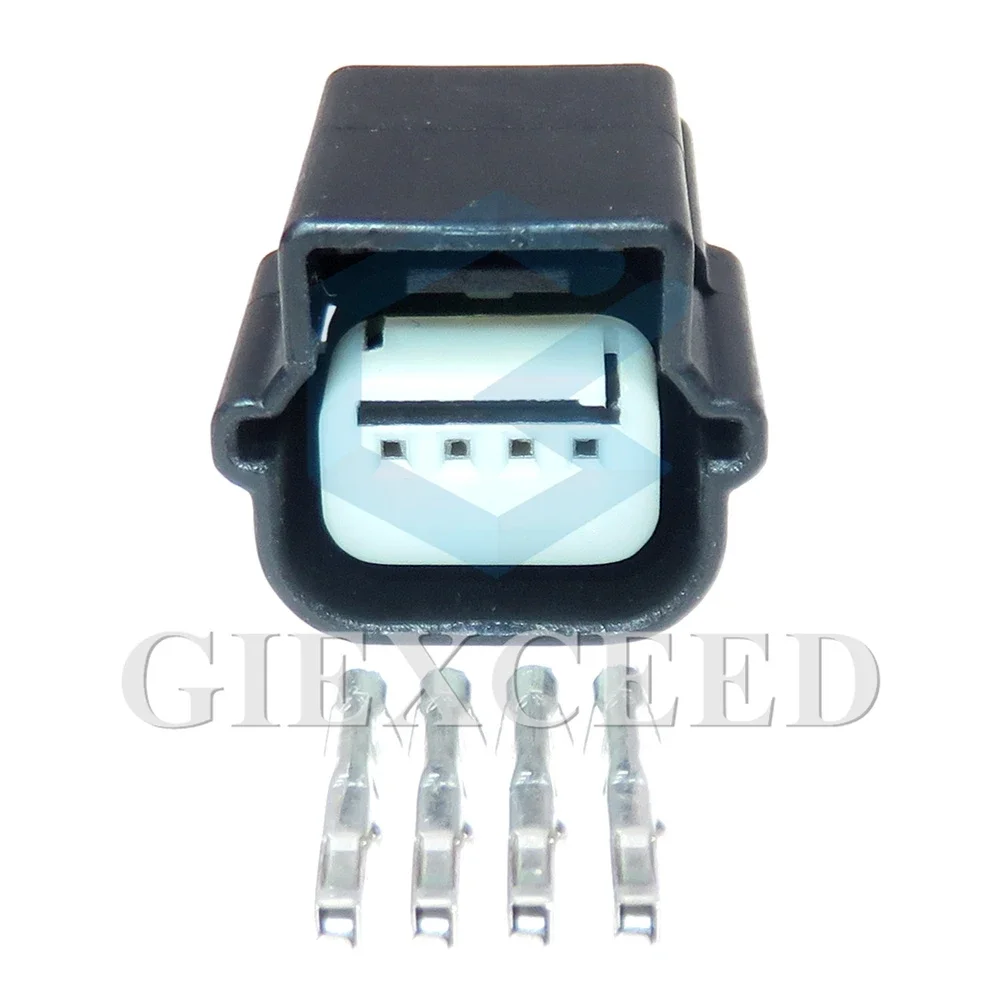 

2 Sets 4 Pin Automobile Parts Car AC Assembly PKE Wire Socket 0.6 Series Passive Keyless Enter Antenna Sensor Cable Plug