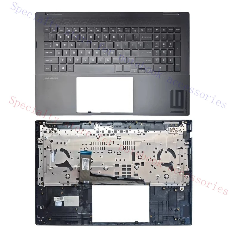 A+  For HP Shadow Elves 8 Pro 16-K 16-N TPN-Q281 TPN-Q280 Laptop C Cover keyboard