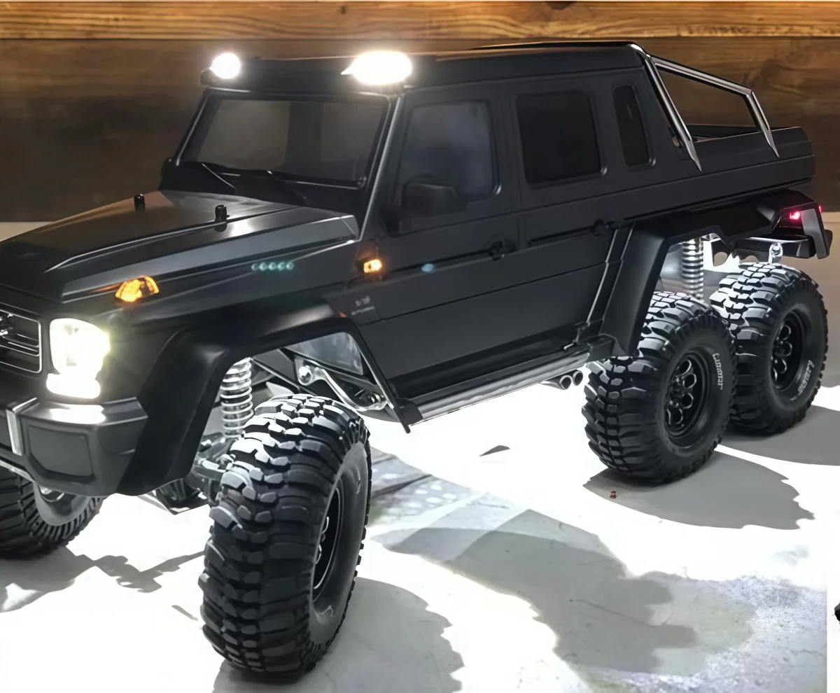 LED Wheel Arch Fender Lights Underbody Chassis Light Kit For Traxxas 1/10 TRX6 G63 6x6 88096-4 RC Crawler Upgrade Parts
