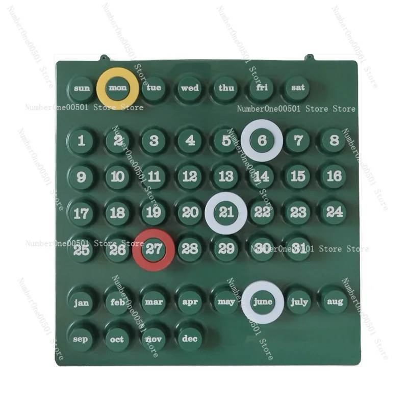 

Vintage Perpetual Calendar Retro Flip Desk Calendar Wall Decor Home Office Decoration Creative Gift Industrial Style Home Decor