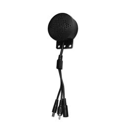DC 12V Rainproof Active Power Amplifier Horn For CCTV Monitoring Surveillance Camera, External Audio Speaker Voice Alarm