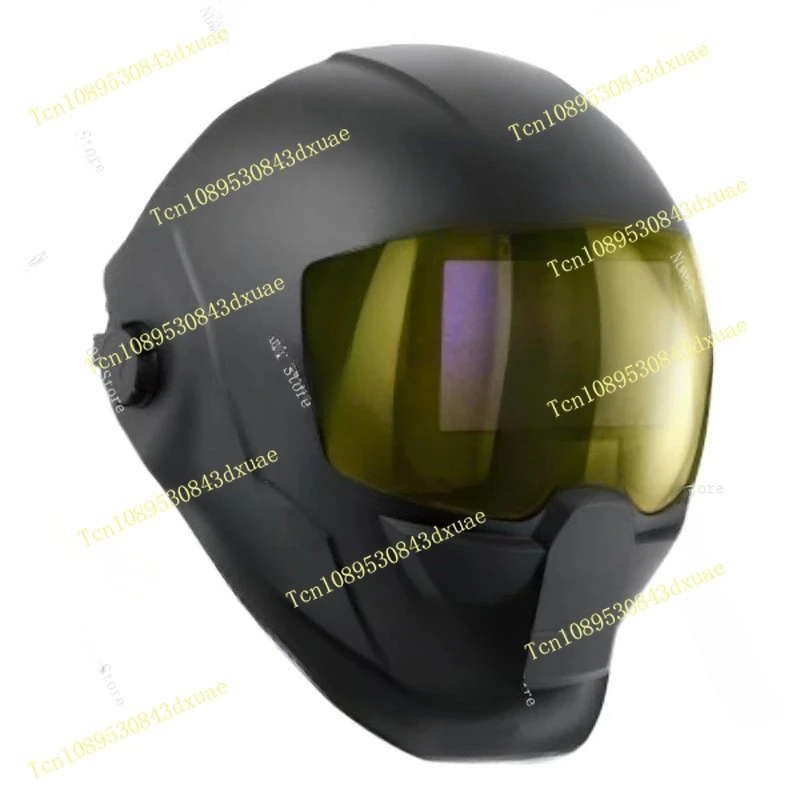 A60 Auto Darkening Welding Helmet Large Viewing Screen Professional Arc Protection