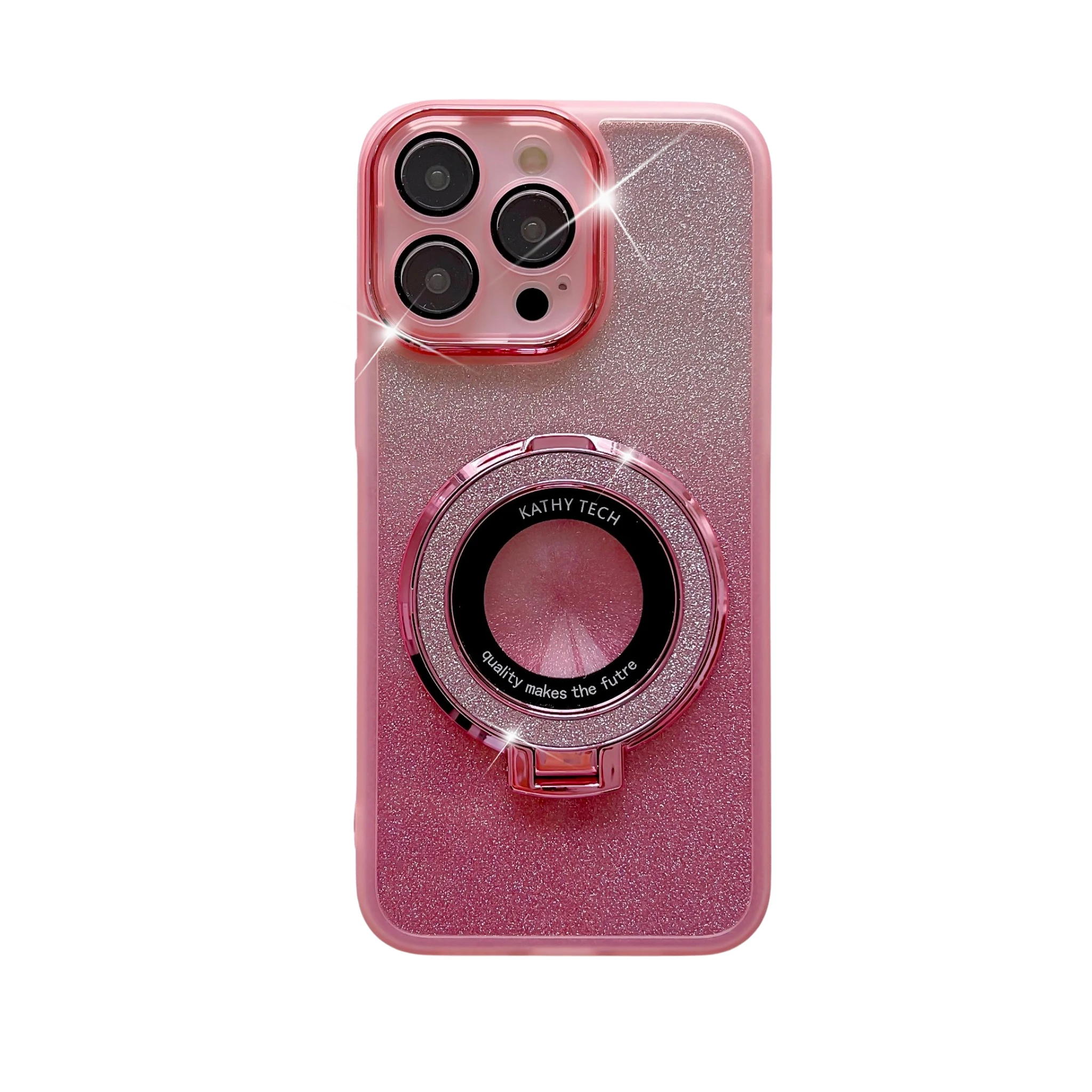

Case For Honor 200 Pro 90 Lite Magnetic Glitter Ring Holder with Lens Film All-inclusive Camera Protective Phone Cover