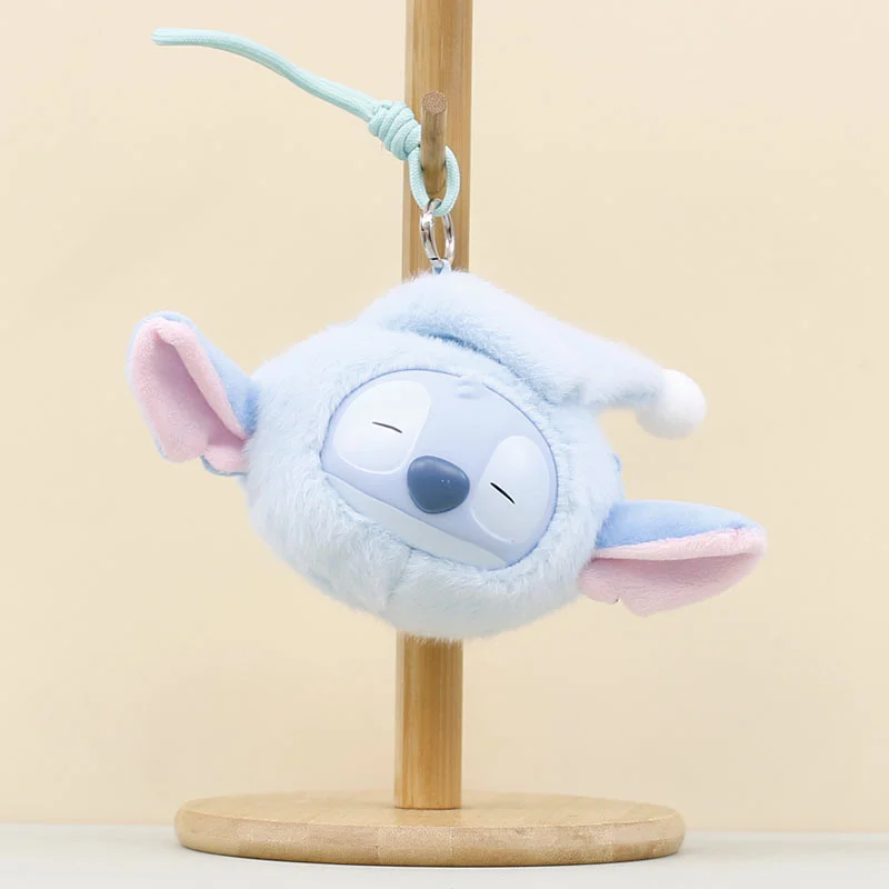 Cute ugly cute Stitch plush pendant change bag vinyl leather face Stitch little doll bag pendant doll