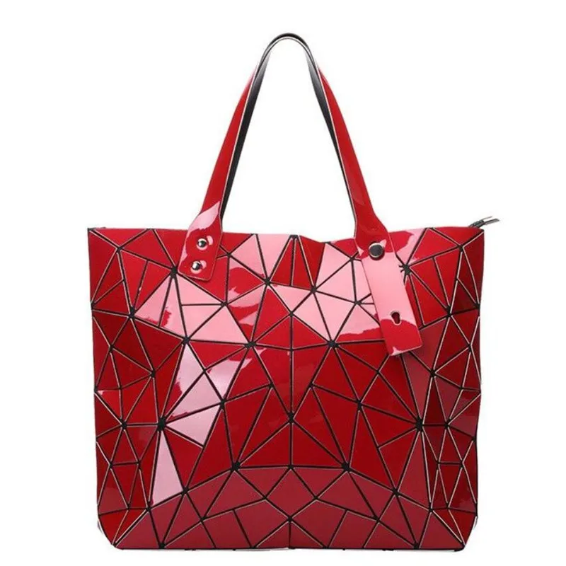 2024 Tote Bag For Women Luxury Designer Hand Bag Red Silver Square Shoulder Messenger Bags Ladies Beach Chain Purse Wedding