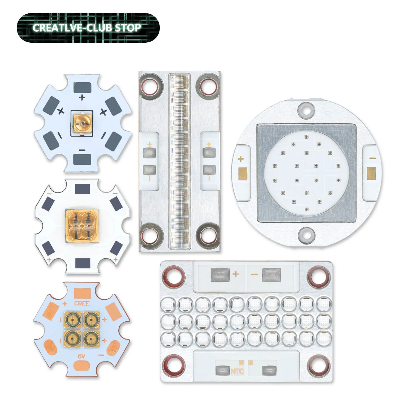 High Efficiency UVC LED COB Bead 255nm 275nm 365nm 385nm 395nm Deep Ultraviolet LED Module Light for Disinfect Sterilization DIY