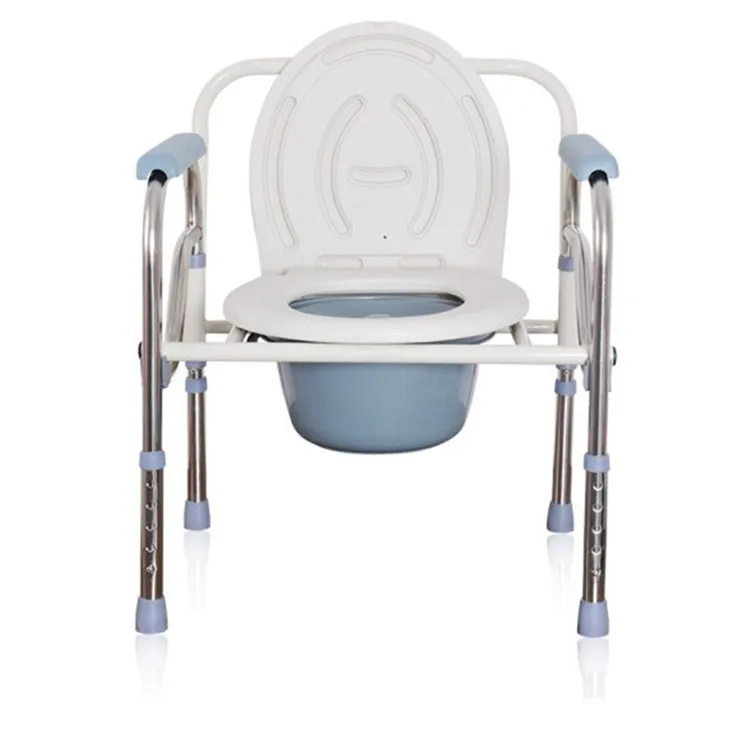 

Hot Selling Bule Non-slip Potty Chair for Elderly Lightweight Shower Toilet Potty Chair Elderly Disabled