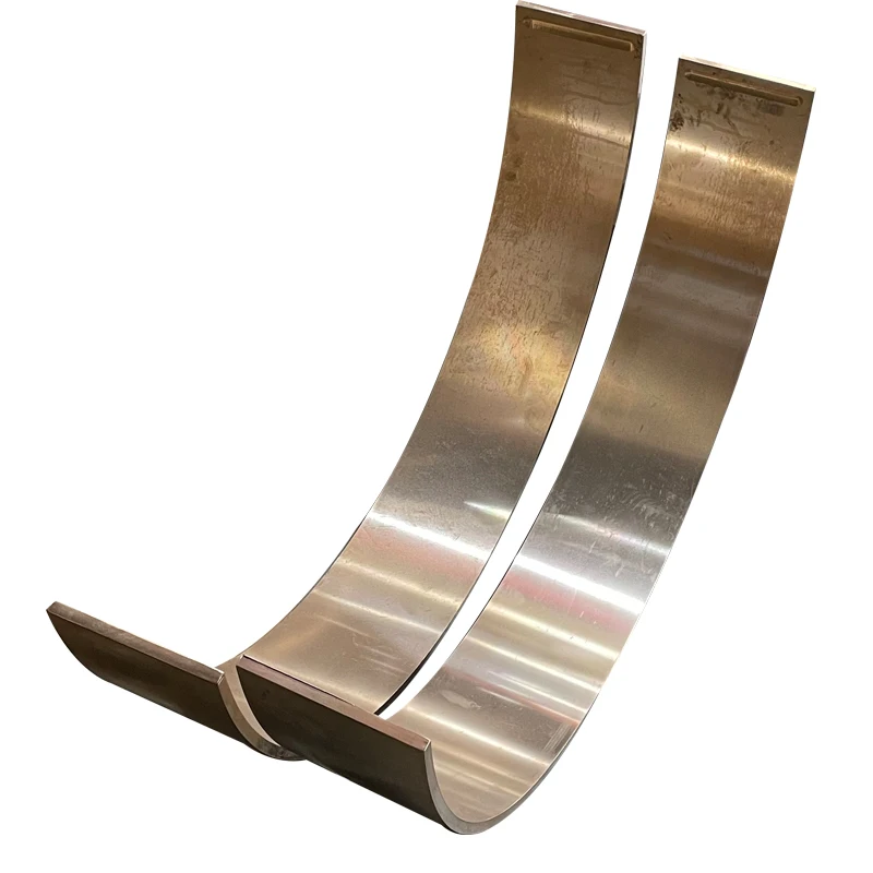 Centrifugal Casting  Cast Wear-resistant Material ZQAL9-4, Self-lubricating, ISO9001 Certified, Split-type Bearing Bushing
