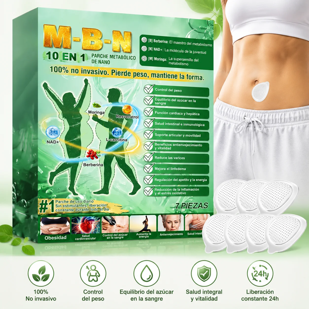 Xbody Health & Wellness Wayne Nj - Patch Corporal Nano Microneedle 10-em-1 M-B-N