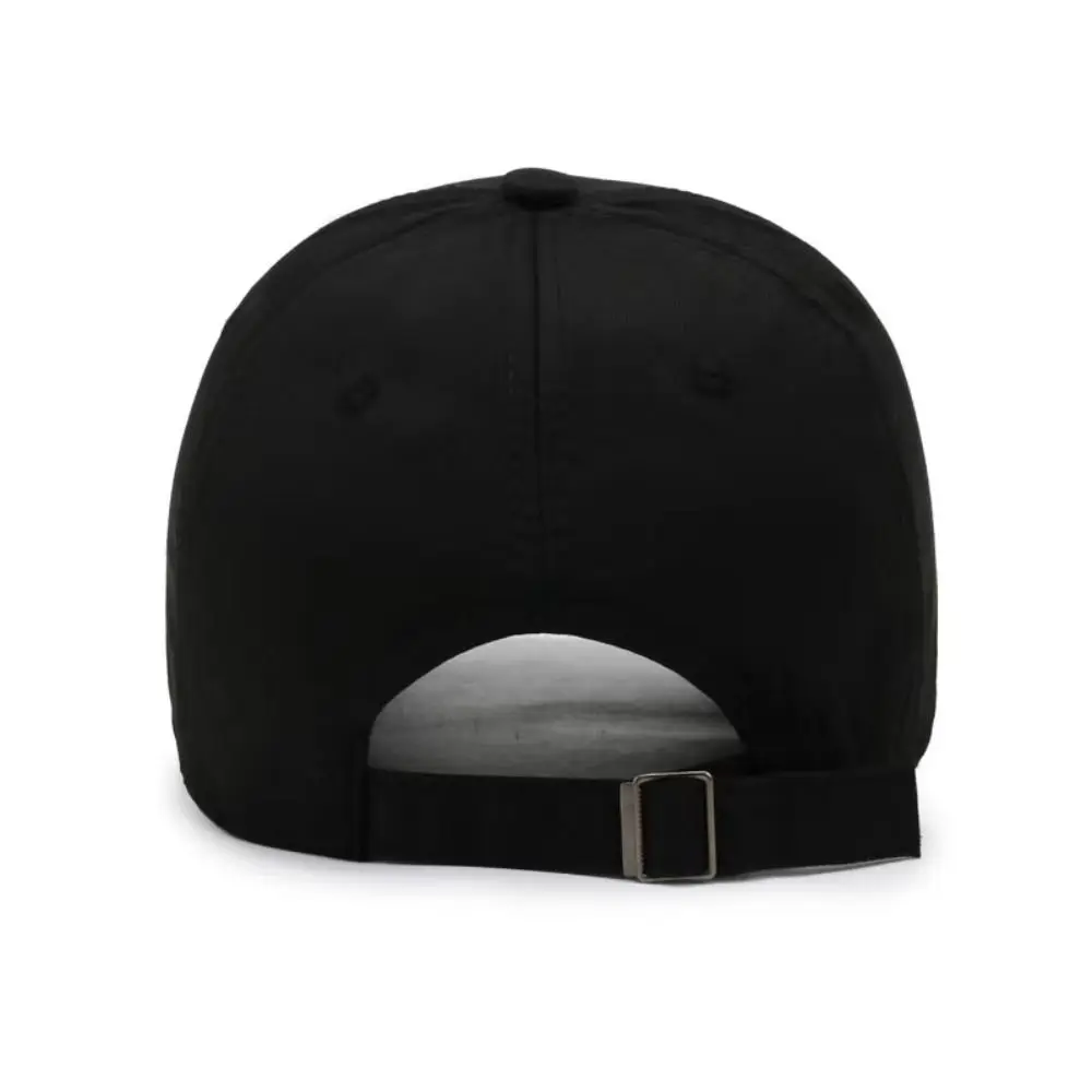 Boné de beisebol esportivo de poliéster ajustável lavável vintage língua de pato letras confortáveis bonés de golfe respiráveis verão