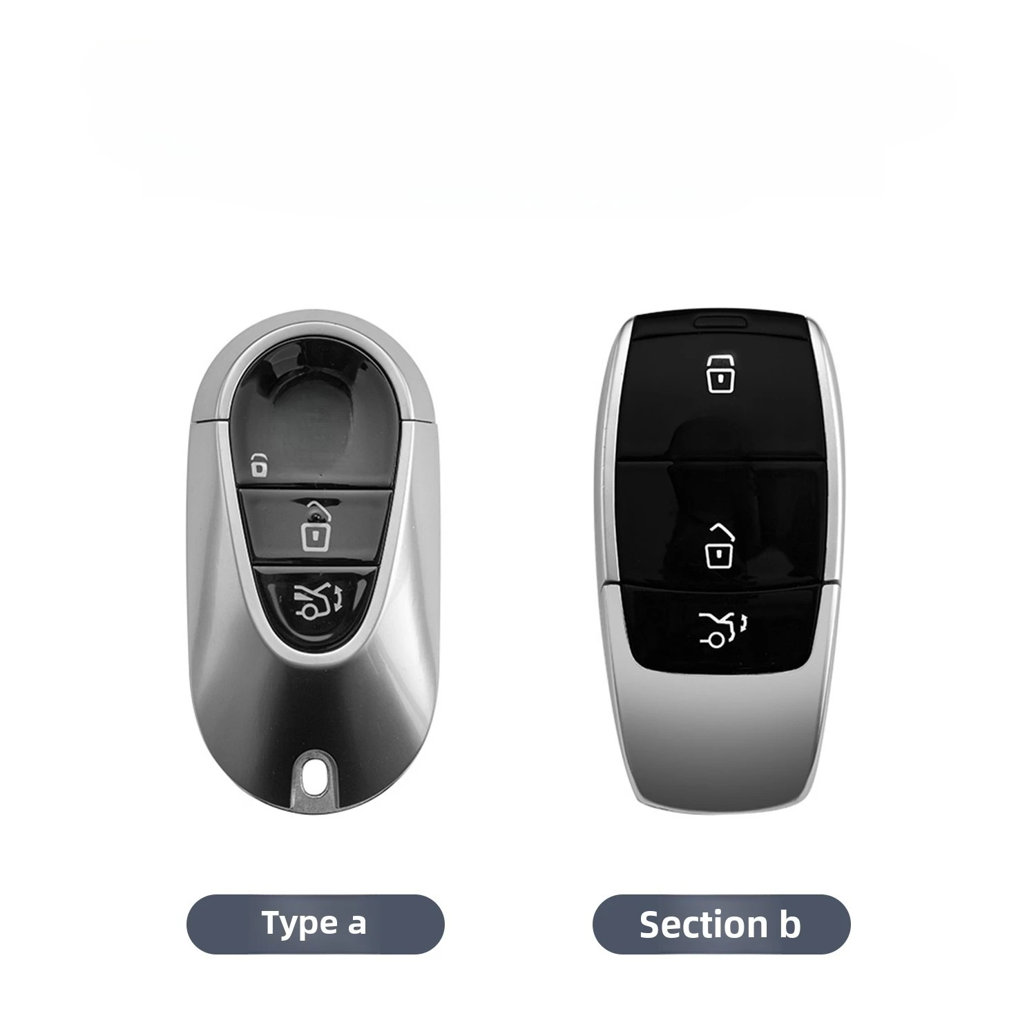 مناسبة ل 2025 الجديدة مرسيدس بنز C260L حافظة حماية المفاتيح الخاصة GLC300L حقيبة E300L سيارة S-Class EQE قذيفة الذكور #6