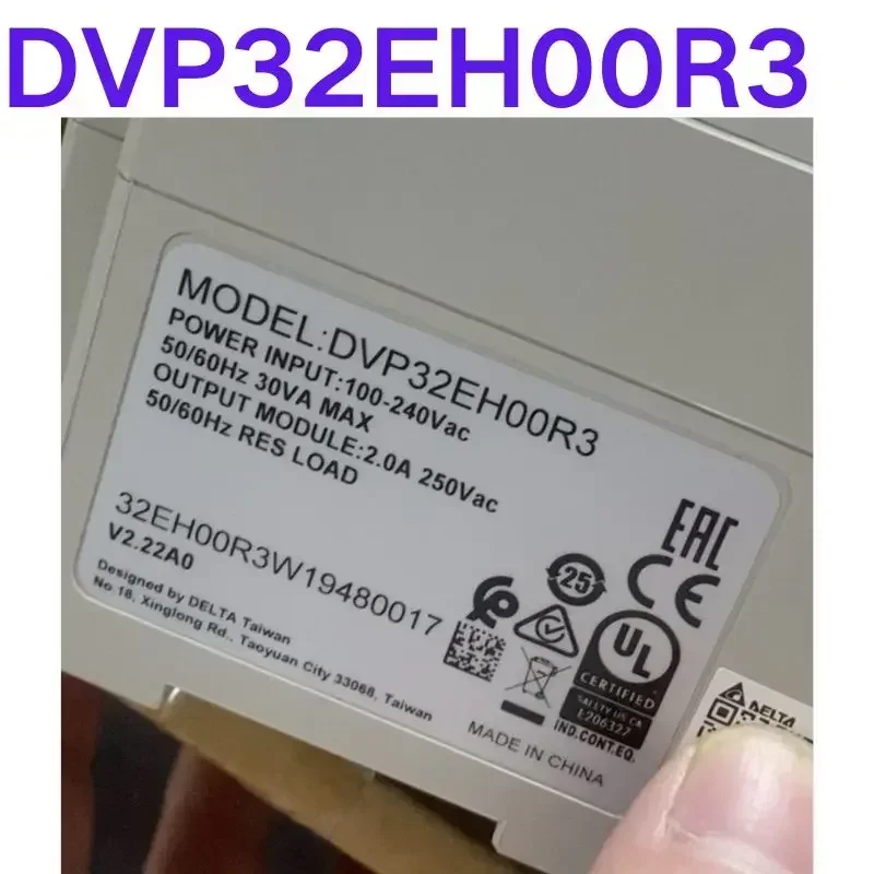 Second-hand test OK DVP32EH00R3 has a very good appearance