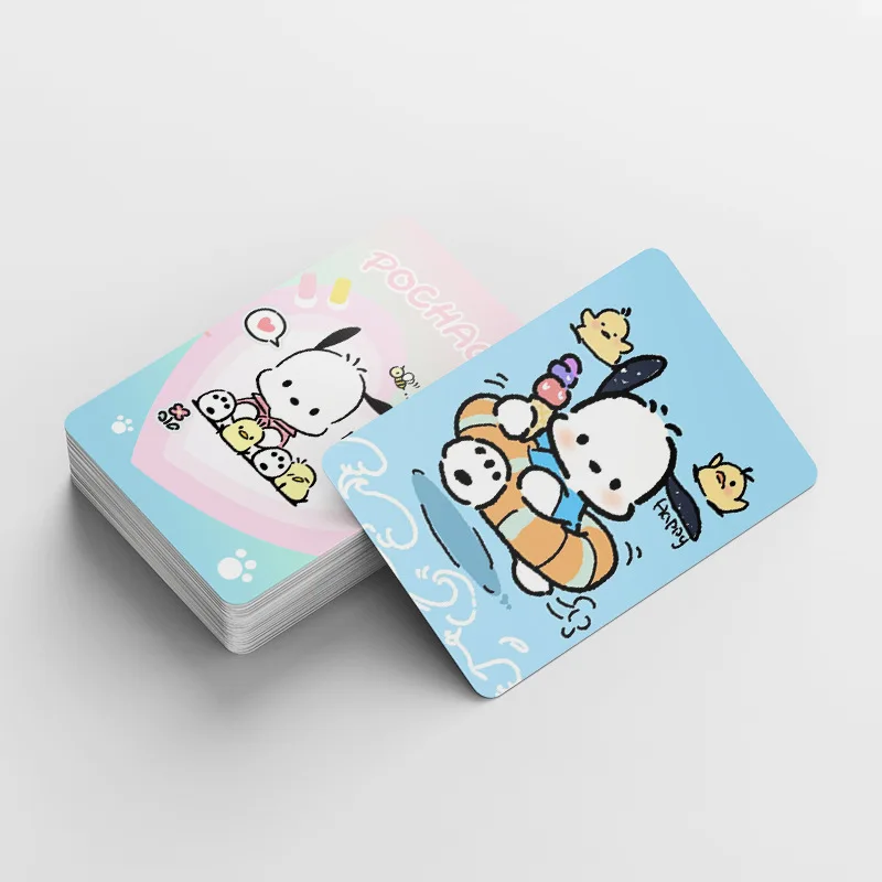 92 قطعة سانريو Pochacco عالية الجودة بطاقة لومو Kawaii الإشارات المرجعية ملصقات HD مطبوعة Pochacco بطاقات الصور سلسلة جمع هدية #2