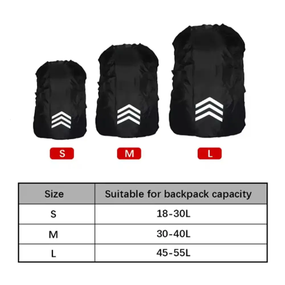 Waterproof Backpack Cover Ravel Safety Outdoor Backpack Cover Waterproof Rain Cap Cover