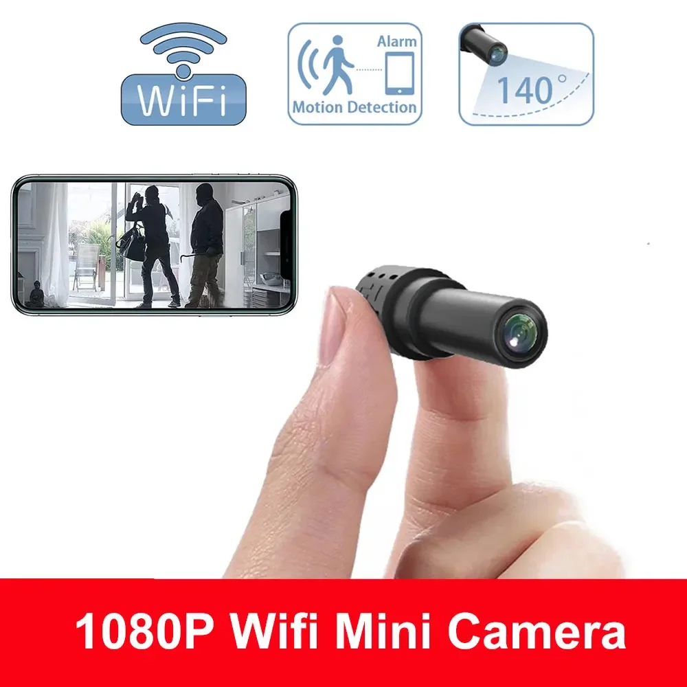 1080P HD Mini WiFi Camera Indoor Safety Security Surveillance Baby Monitor Small Camcorder IP Camera Audio  and Video Recorder