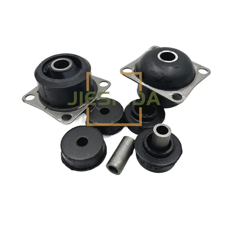 For LiuGong 908C engine foot cushion Cummins B3.3 engine foot cushion shock-absorbing rubber buffer rubber excavator accessories