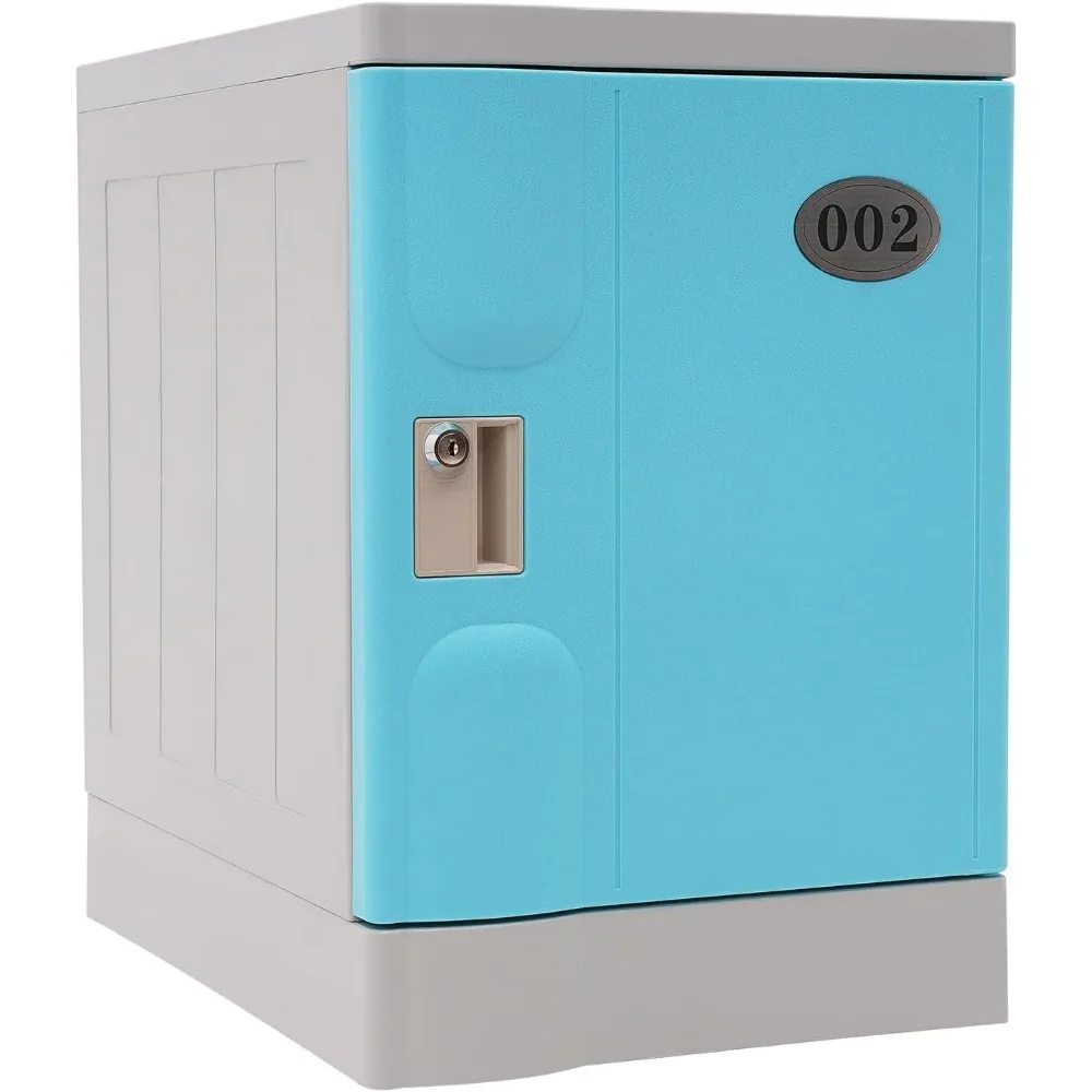 Armoire de rangement verrouillable en plastique, boîte de rangement verrouillable, 19 "avec prédire pour la maison, l'école, le bureau, les écoles maternelles d'hôtel