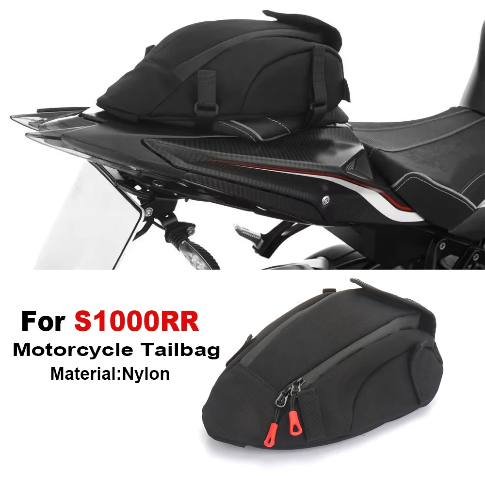 

﻿ New Motorcycle accessories Rear seat Tail bag waterproof travel saddle bag For BMW S1000RR HP4 S1000R M1000RR M1000R