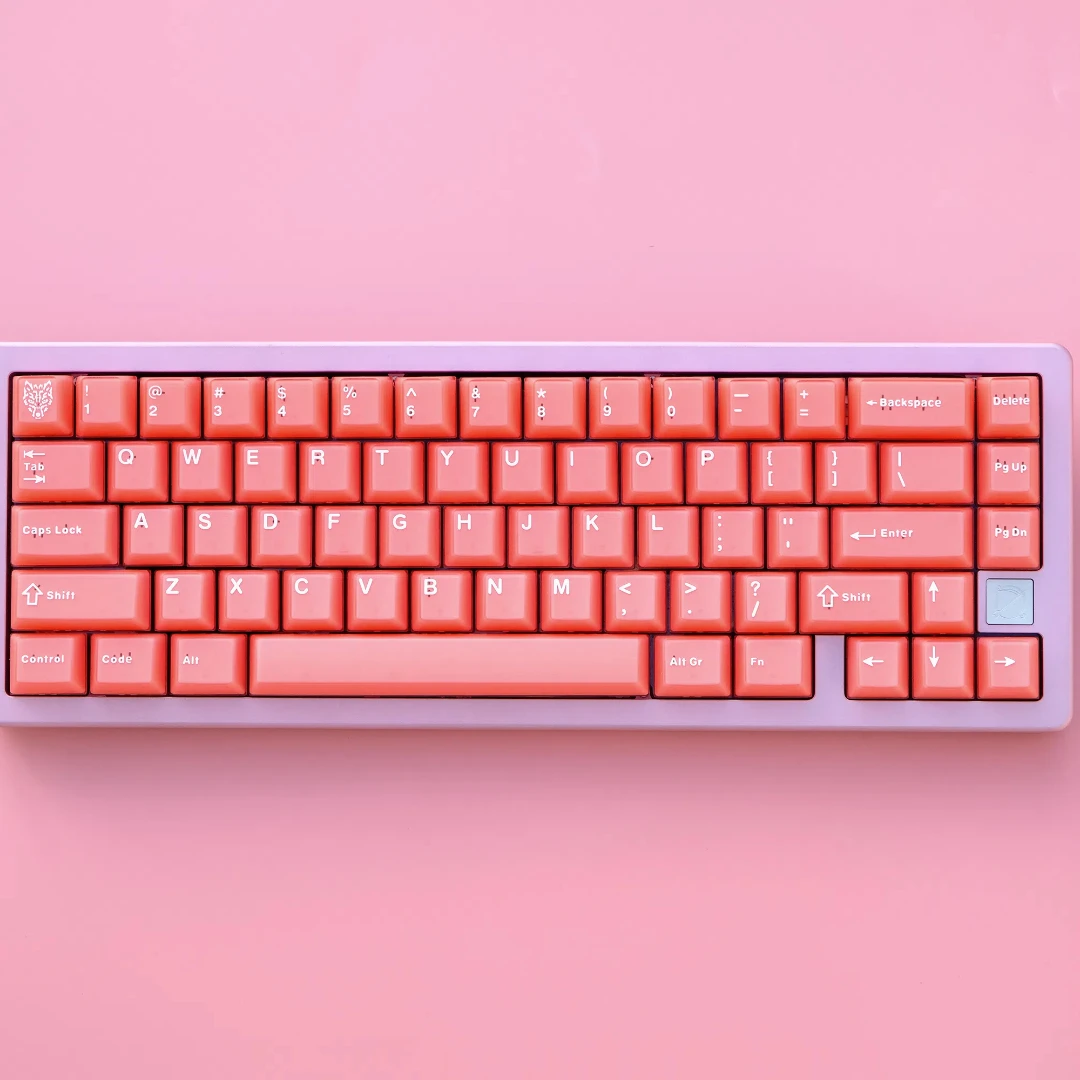 115 Keys Aifei GMK Clone Keycaps Orange Red ABS Double Shot Cherry Profile Translucent With 2.25U 2.75U 7U Mechanical Keyboard