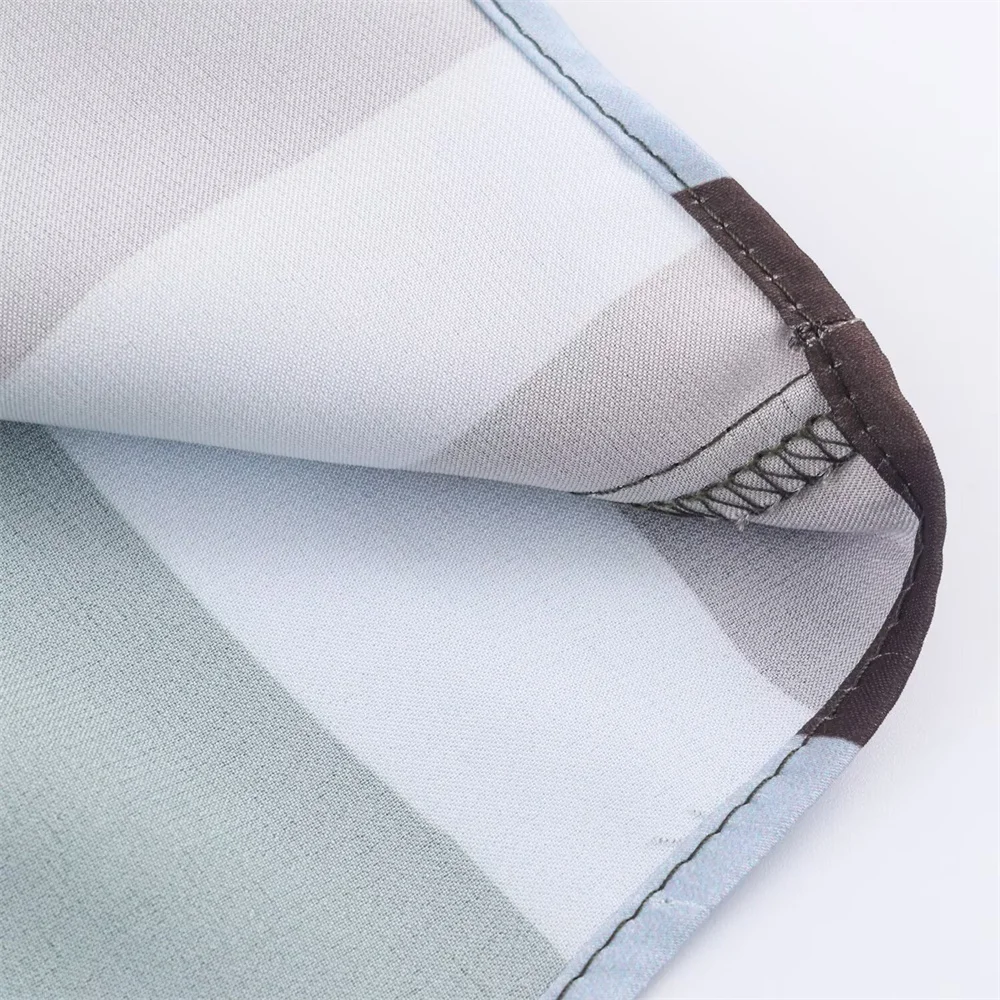 Herbst und Winter Neue Damenmode Einfaches gestreiftes Seidenstrukturhemd