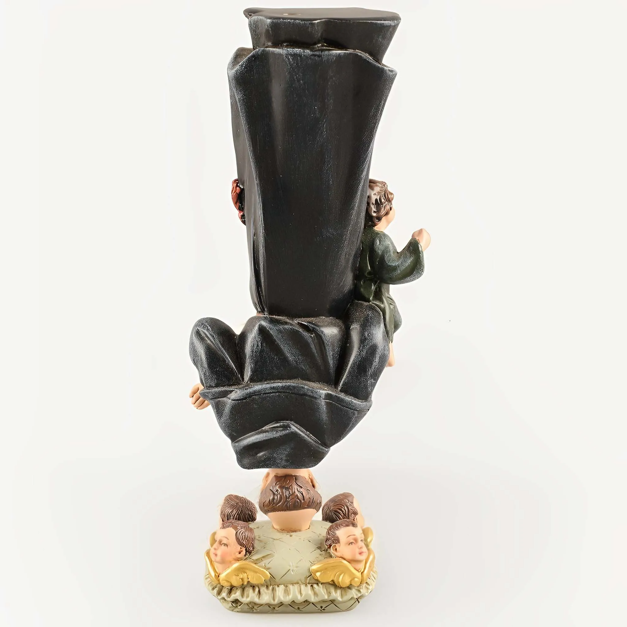 20cmH Statue of Saint Anthony standing upside down