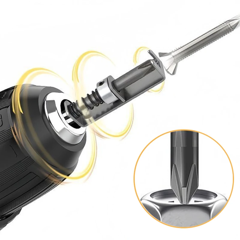 10 Sets Screw Holder Spring Positioning Batch Anti-Drop Screwdriver Fixing Clip Universal Screw Fixing Tools For Garage Repair