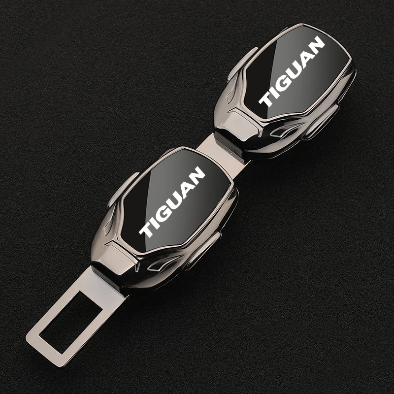 Car Seat Belt Metal Jewelry Seat Belt Accessory Extender for TIGUAN Accessories