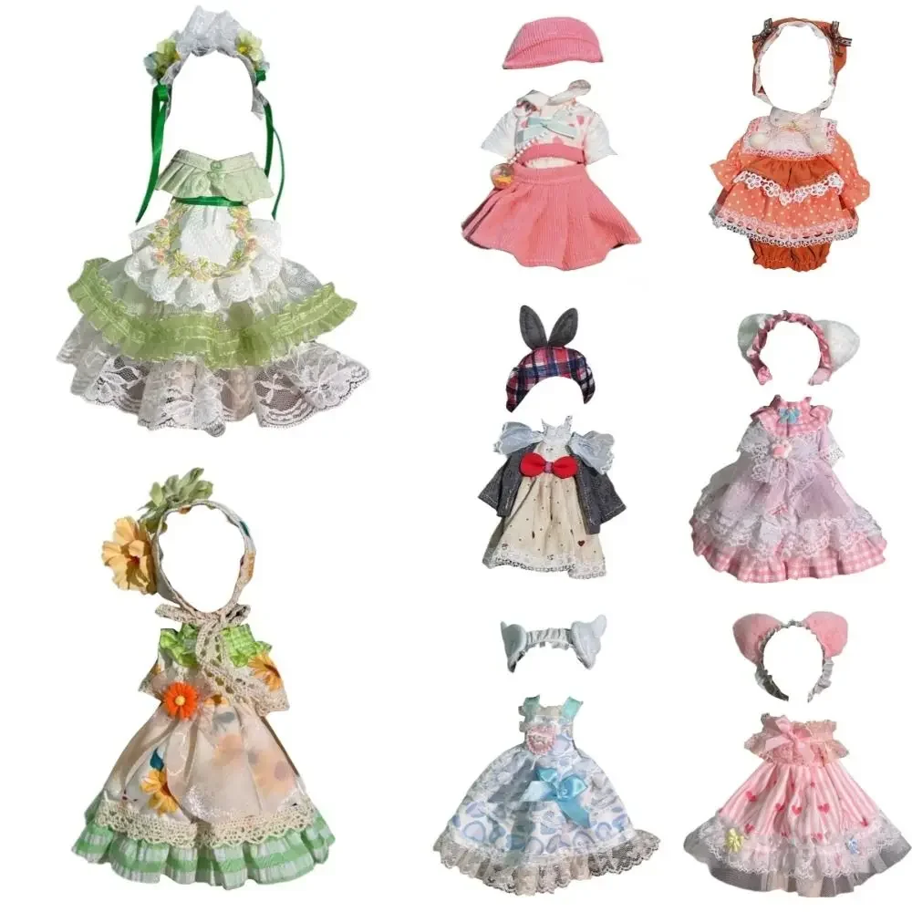 30cm Size BJD Clothes 1/6 Scale Girls Style Doll Changing Outfit Skirt Design Casual Wear Baby Clothes Girl Birthday Gift