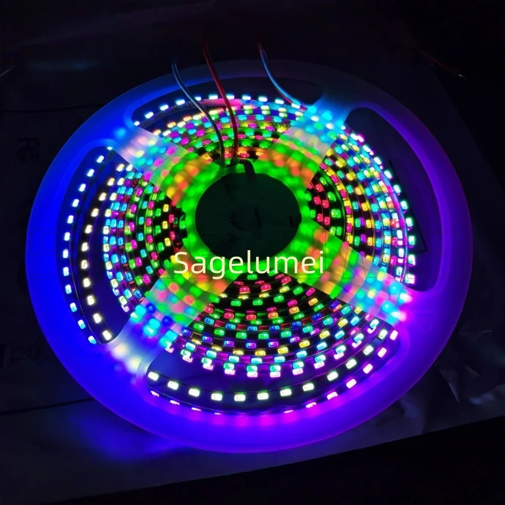 RGBIC FPC width 2.7mm 5mm Ultra Narrow WS2811 WS2812B LED Strip 160Leds/m Individually Addressable Light Strip Dreamcolor DC5V