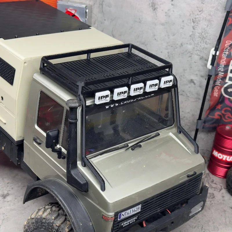 

1/10 Scale CROSSRC Unimog NT4 NT6 RC Rock Crawler Soft 90 Silicone Roof Roll Cage Upgrade Parts Universal Model Car Accessories