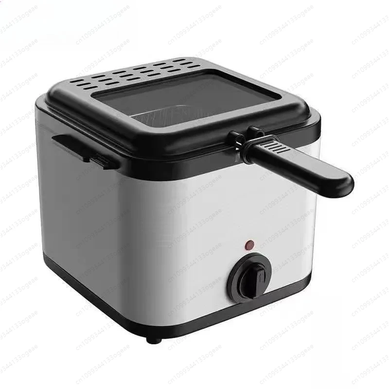 High-capacity all-in-one electric fryer for home kitchens for chicken fillets and French fries 1PC fryer app