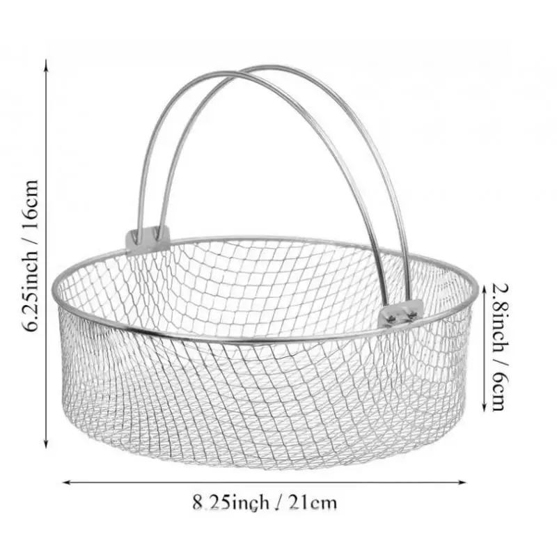ملحقات سلة المقلاة الهوائية رف تبخير للطهي المنزلي في المطاعم