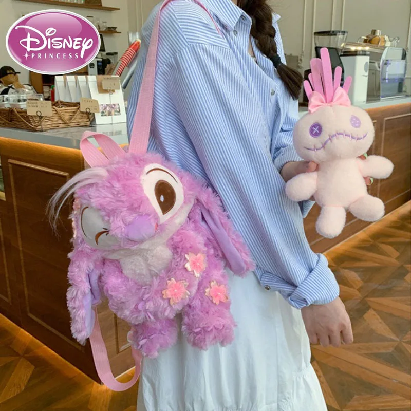 

Disney's New Cartoon Stitch Doll Backpack Cute Fashion Boy and Girl Backpack